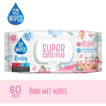 GoWipes Super Sensitive Șervețele umede pentru copii pentru piele sensibila